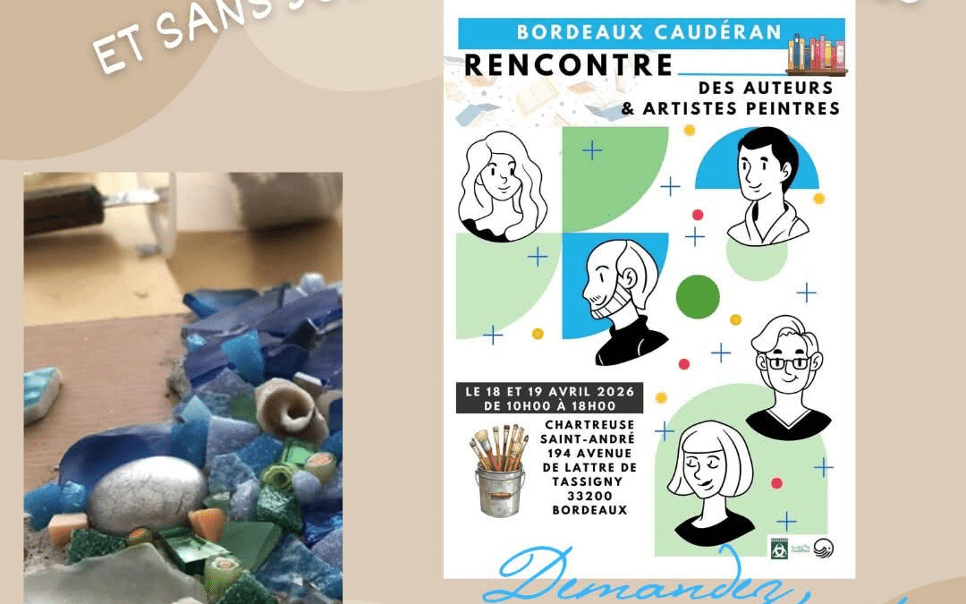 Rencontre des auteurs et artistes peintres de Bordeaux Caudéran