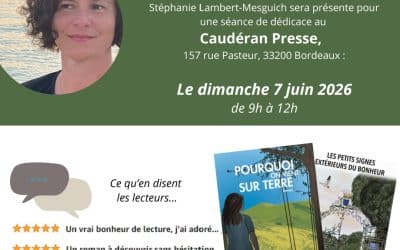 Rencontre-dédicace : Stéphanie Lambert-Mesguich à Caudéran Presse — dimanche 7 juin 2026