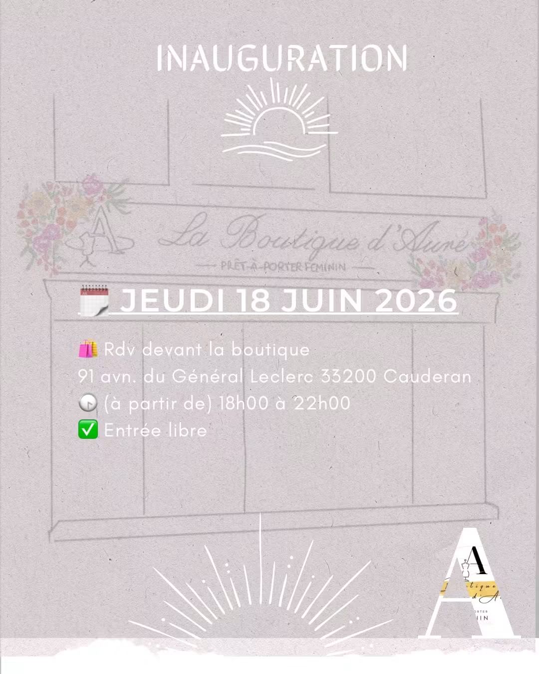 Affiche 2 — Événements semaine du 15 au 21 juin 2026 à Caudéran