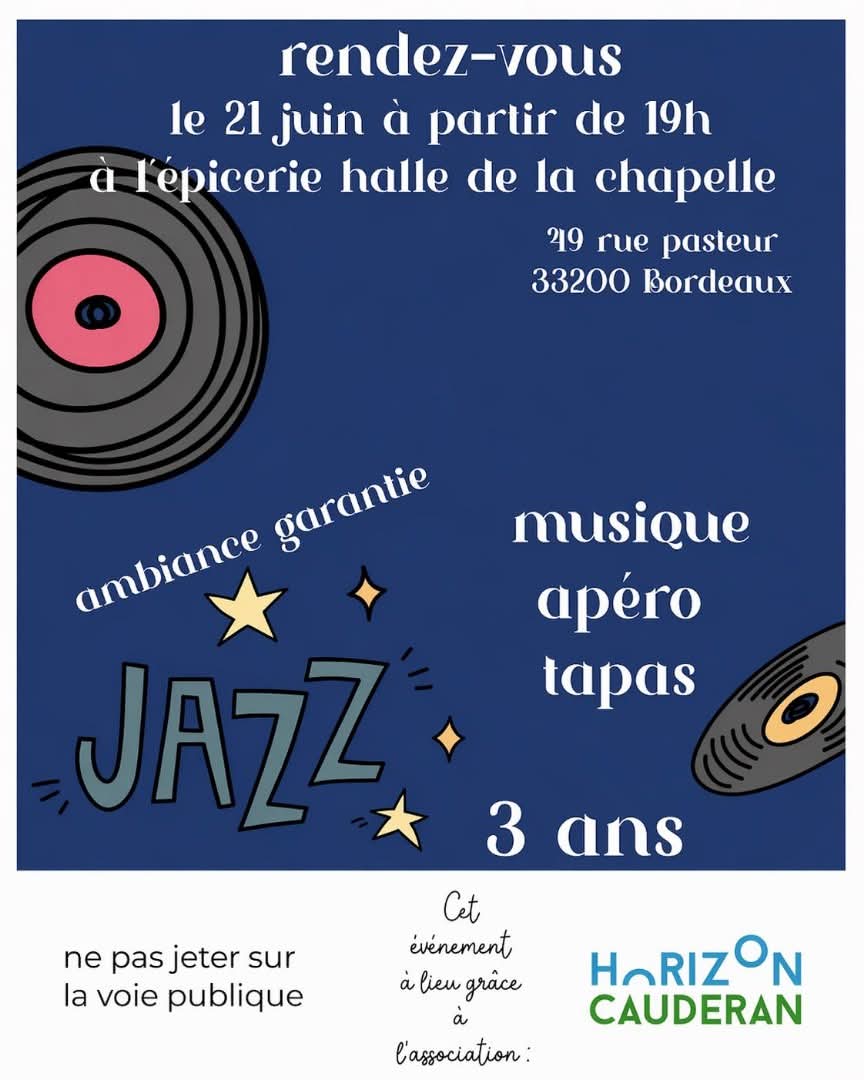Affiche 5 — Événements semaine du 15 au 21 juin 2026 à Caudéran